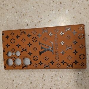 LV Tan Monogram Cell Phone Cover with Durable Design